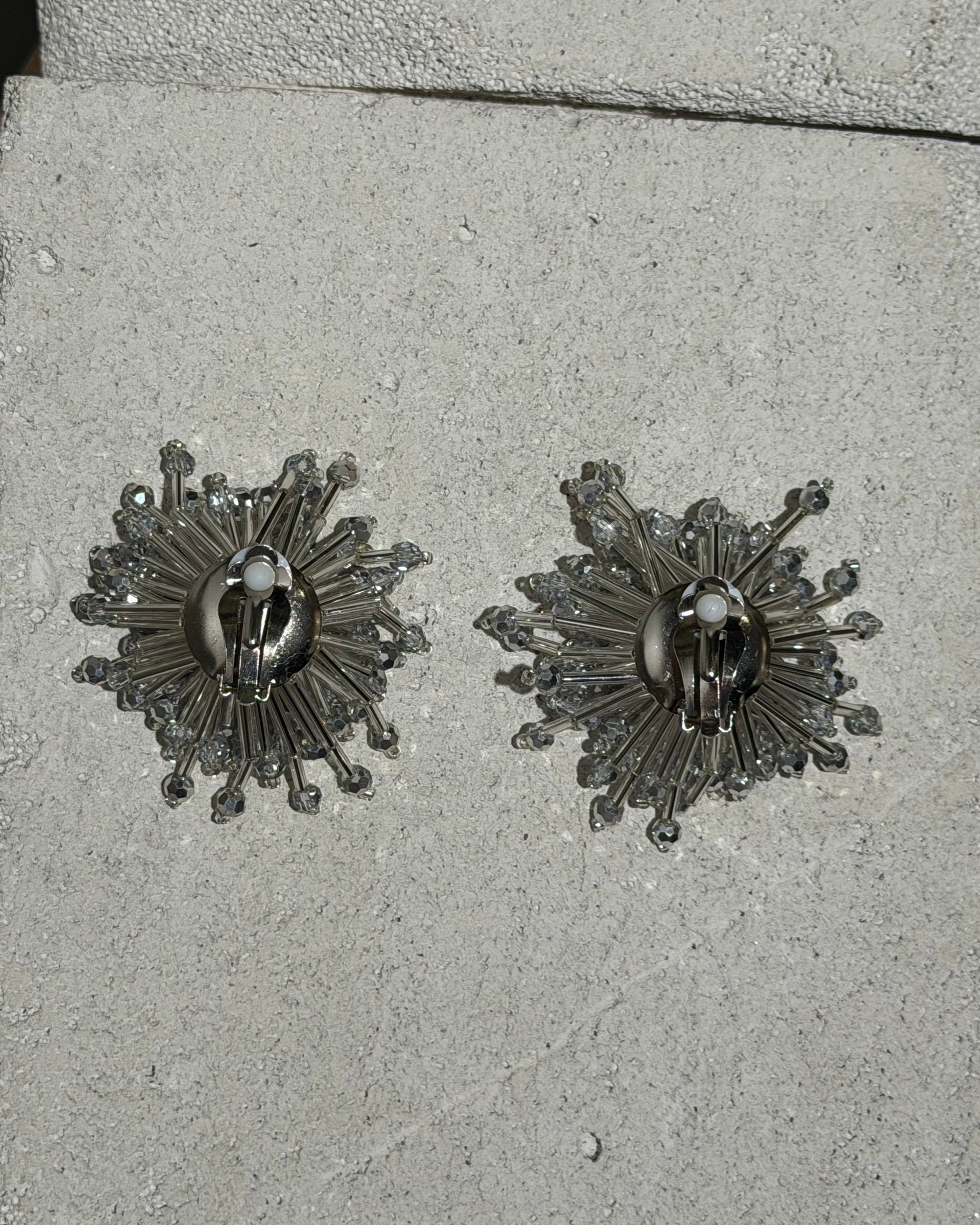 Boucle d'oreille Oursin