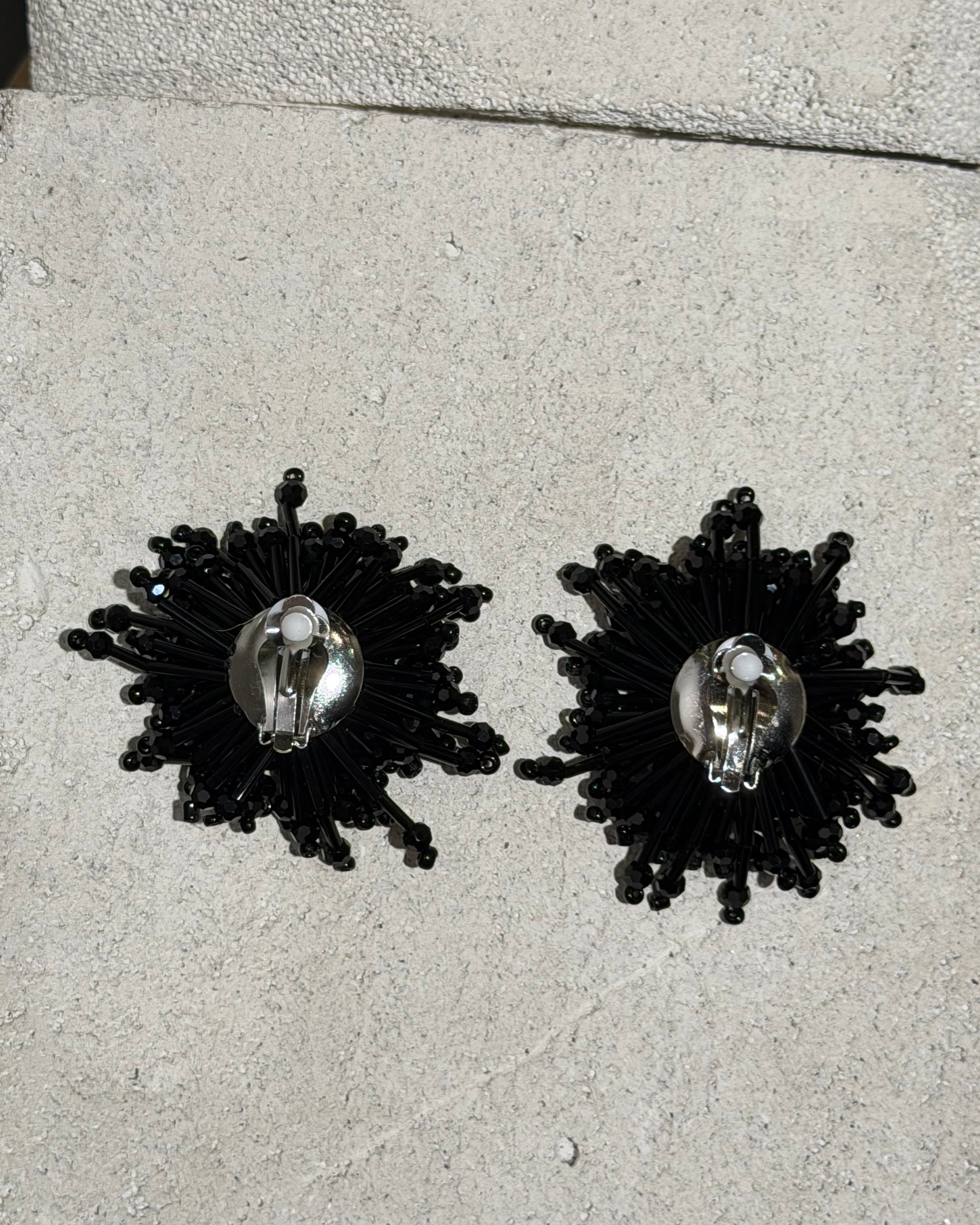 Boucle d'oreille Oursin