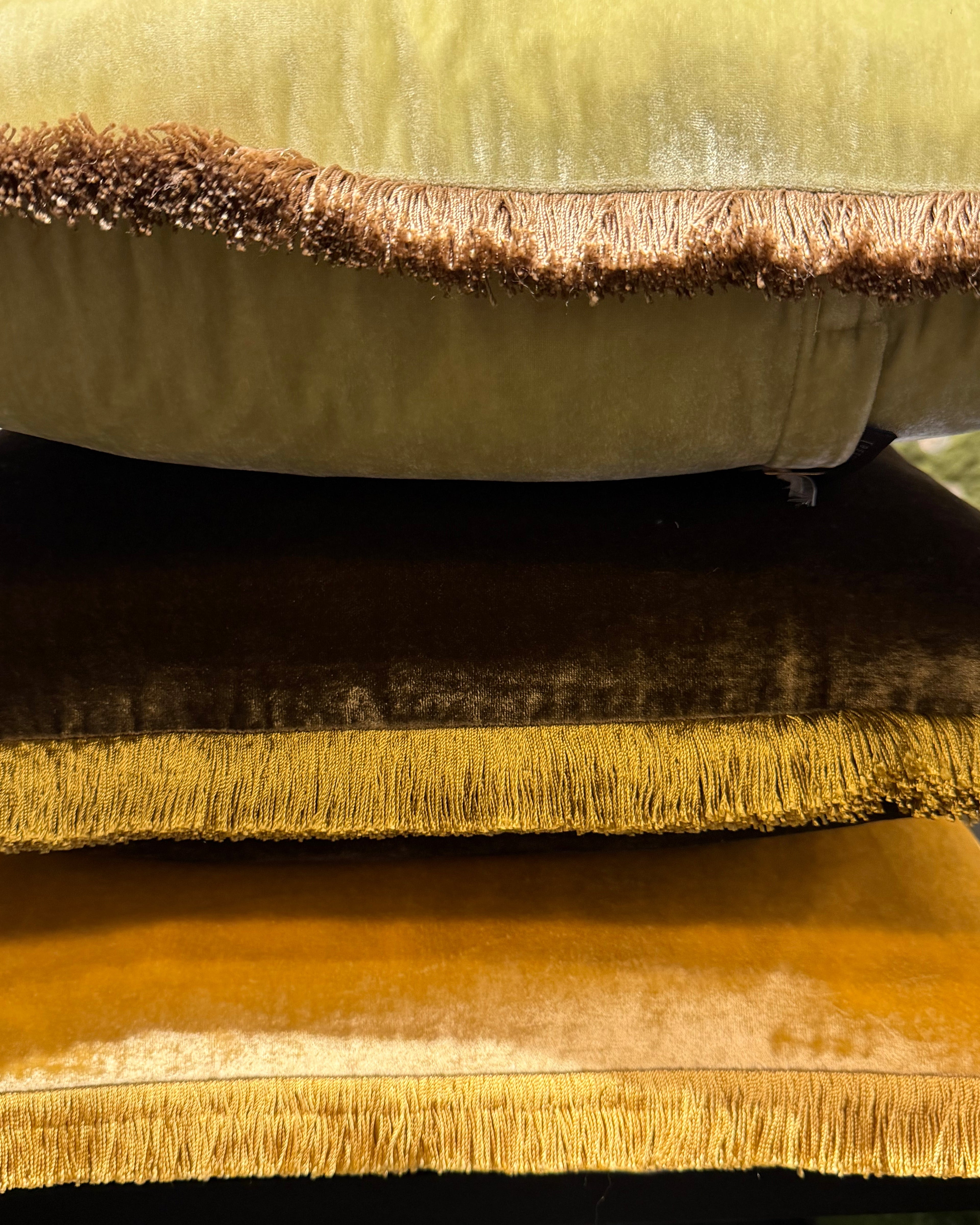 Coussin velours de soie 50*50cm