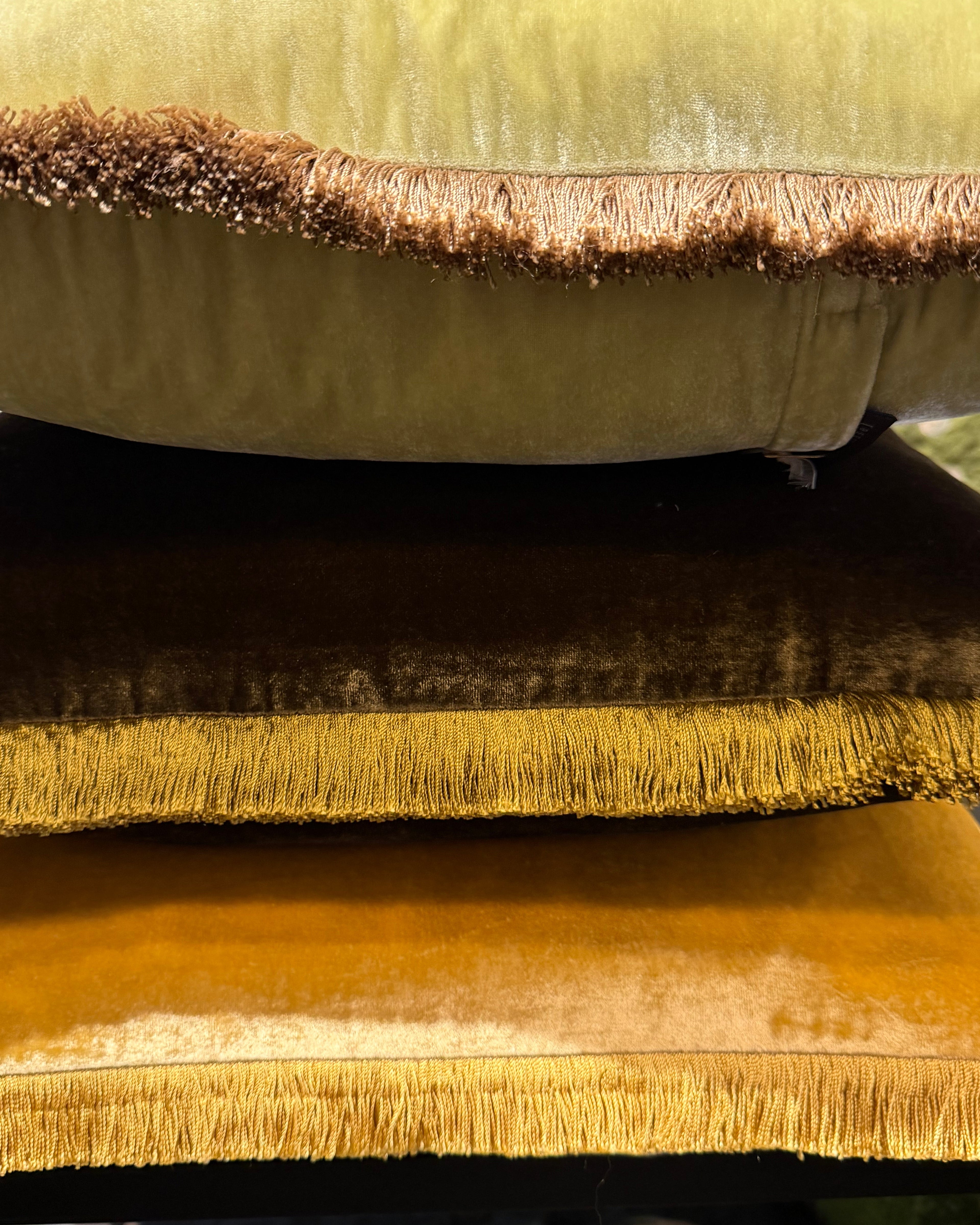 Coussin velours de soie 50*50cm