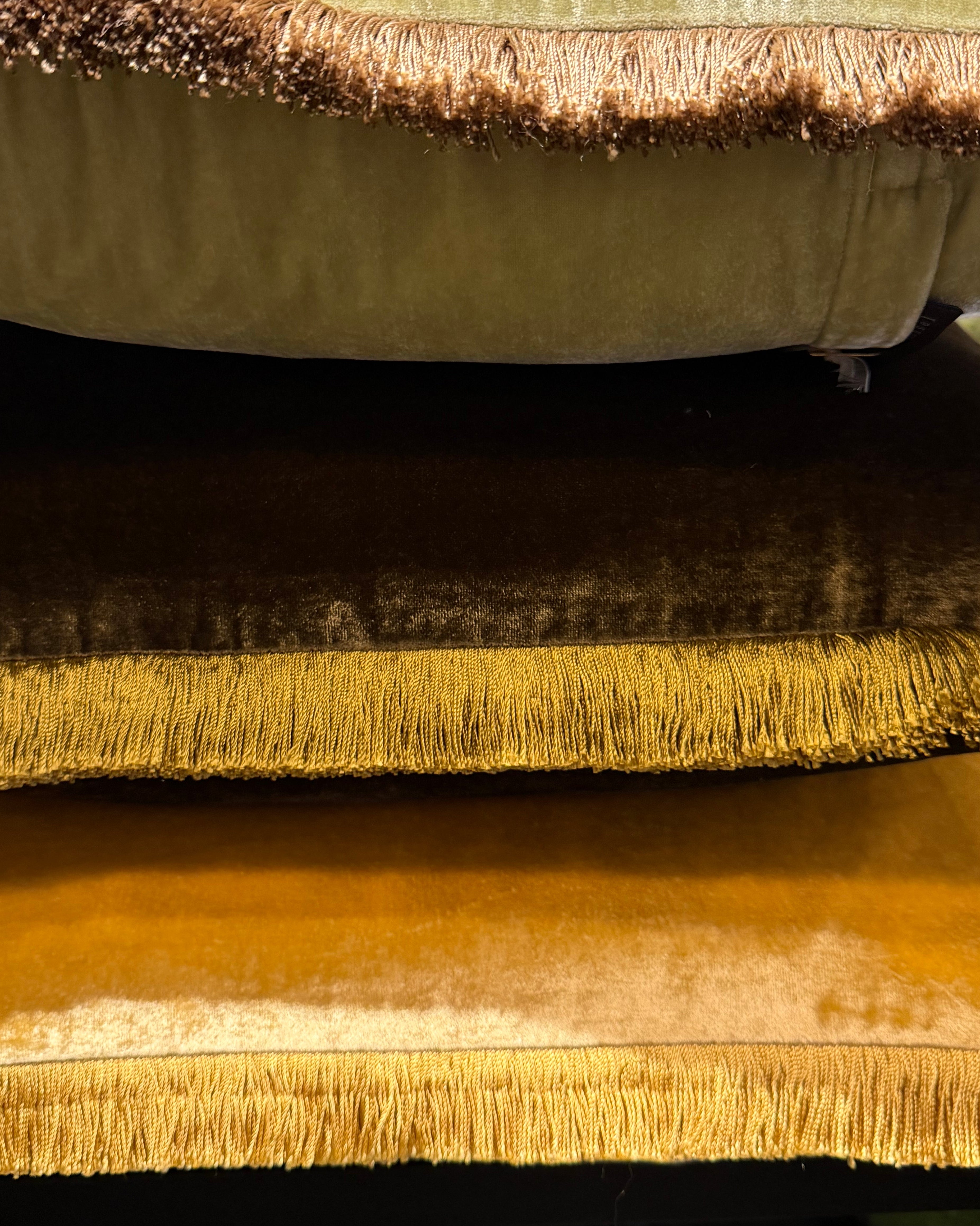 Coussin velours de soie 30*40cm