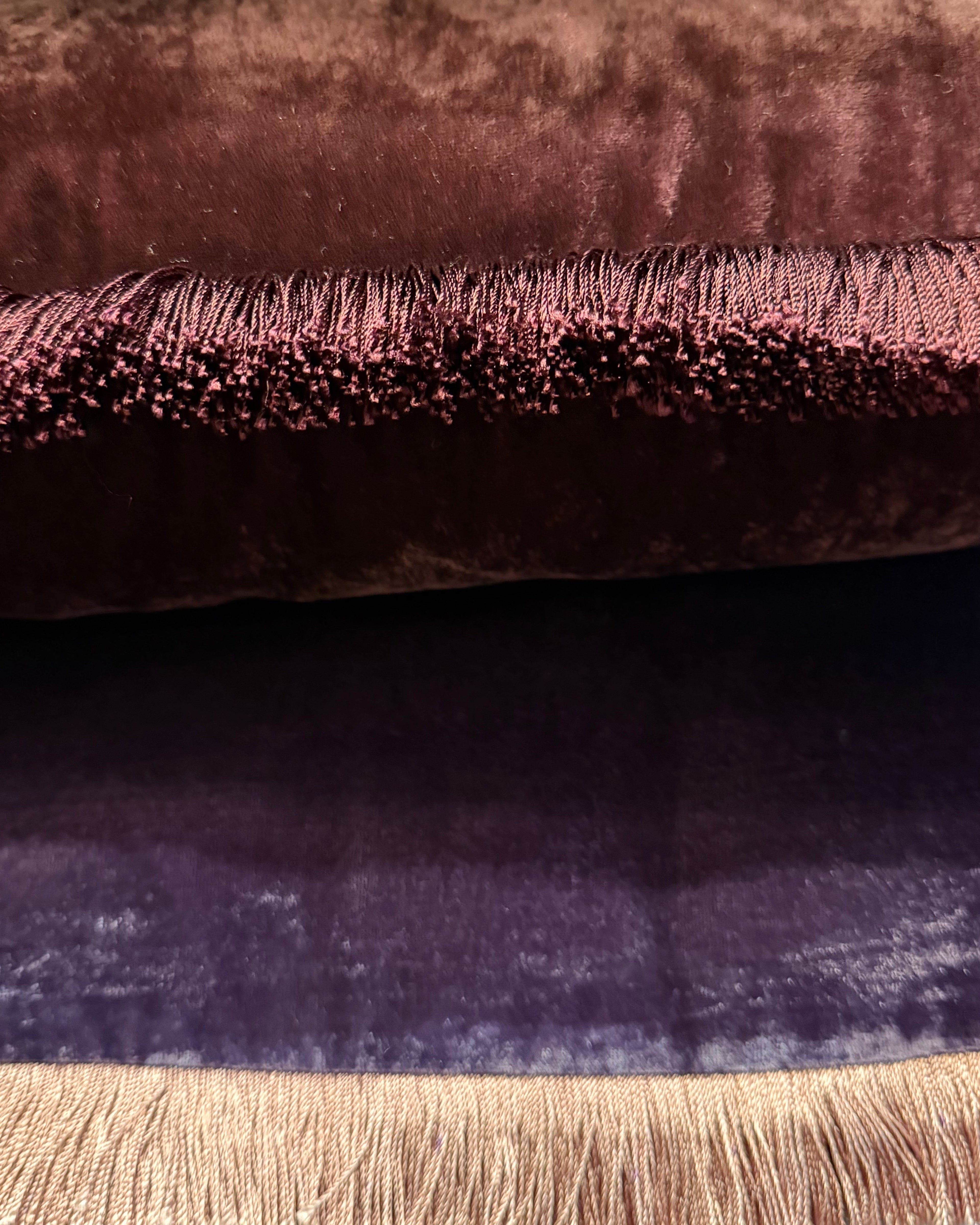Coussin velours de soie 50*50cm
