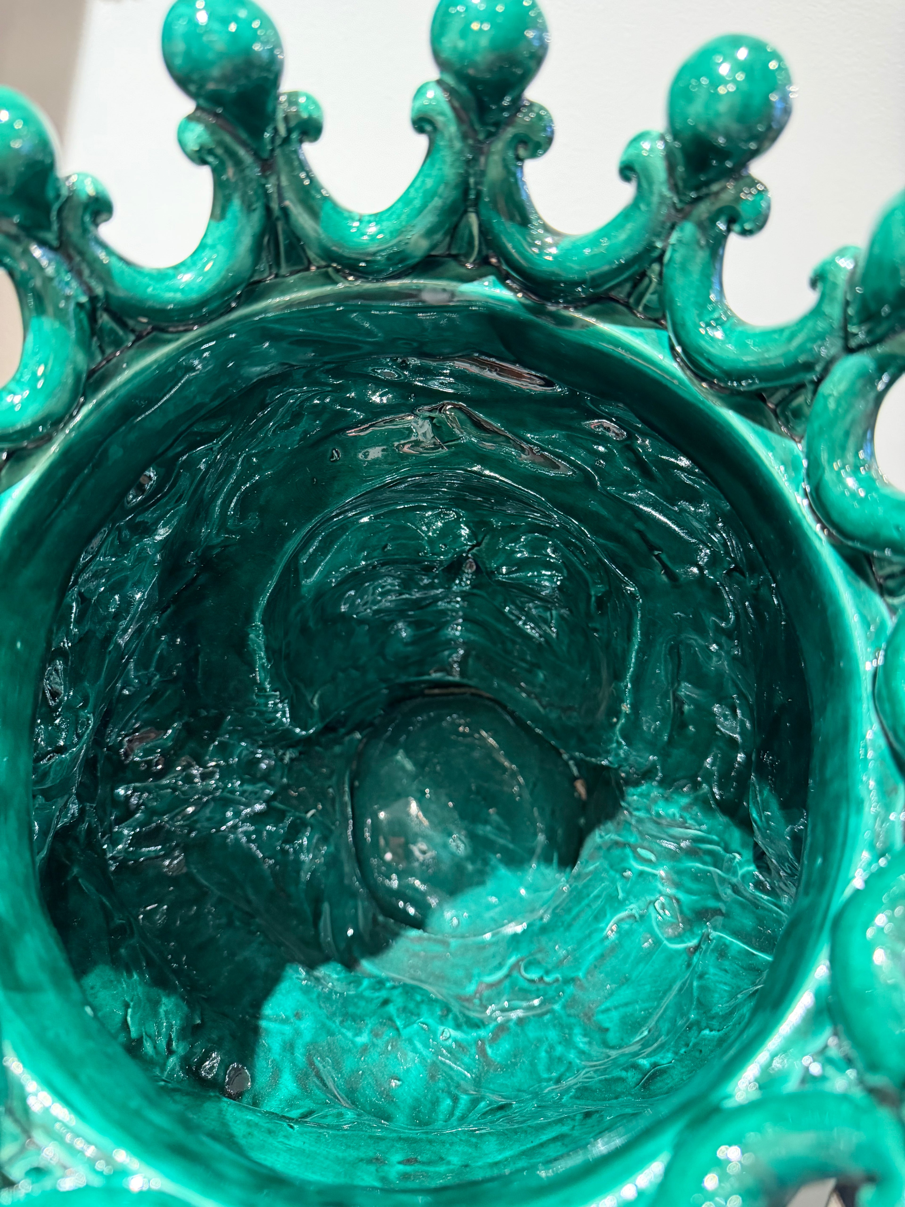 Vase Sicilien tête de Maure