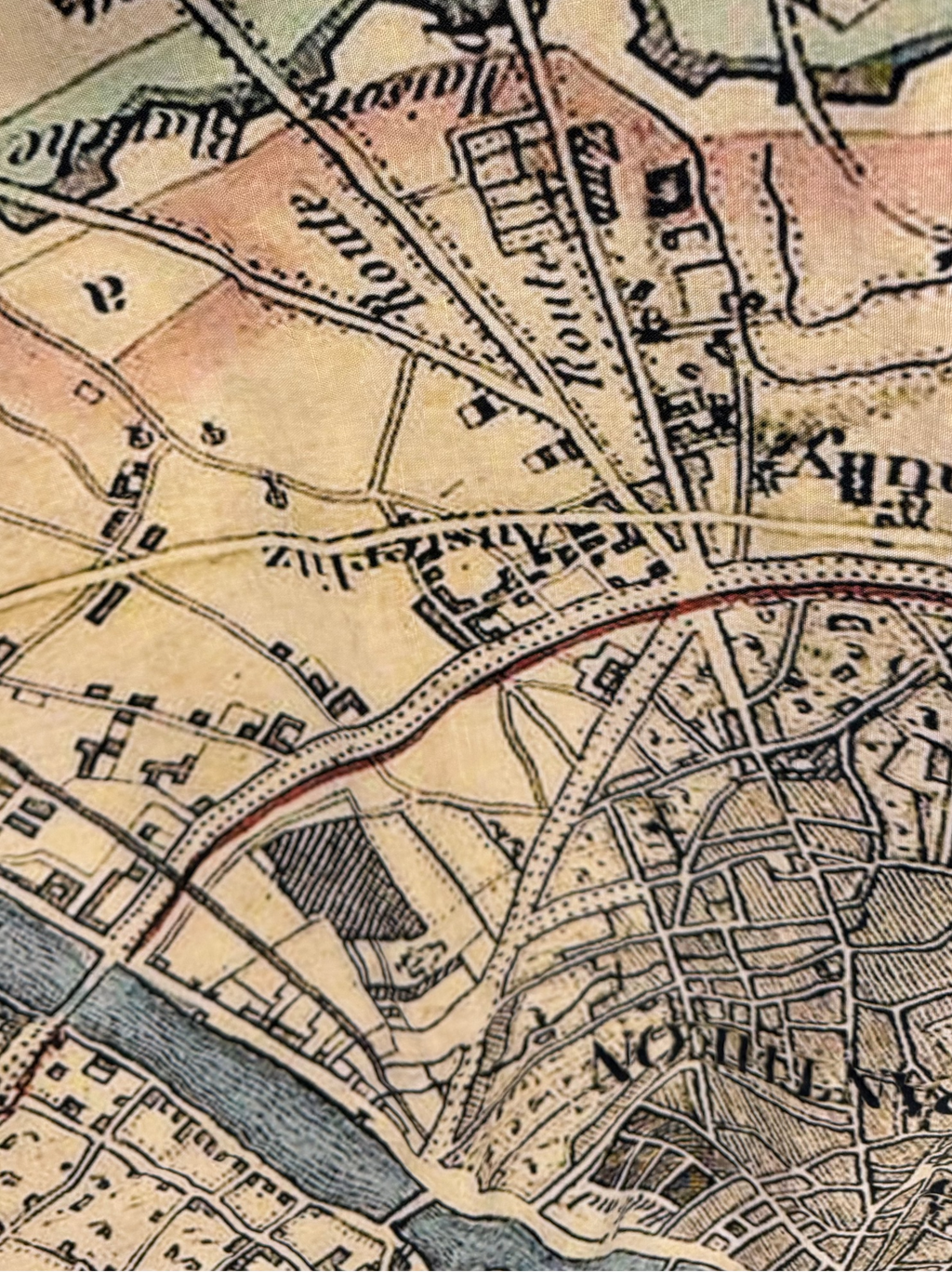Nappe en lin "Paris map" John Derian x S&B