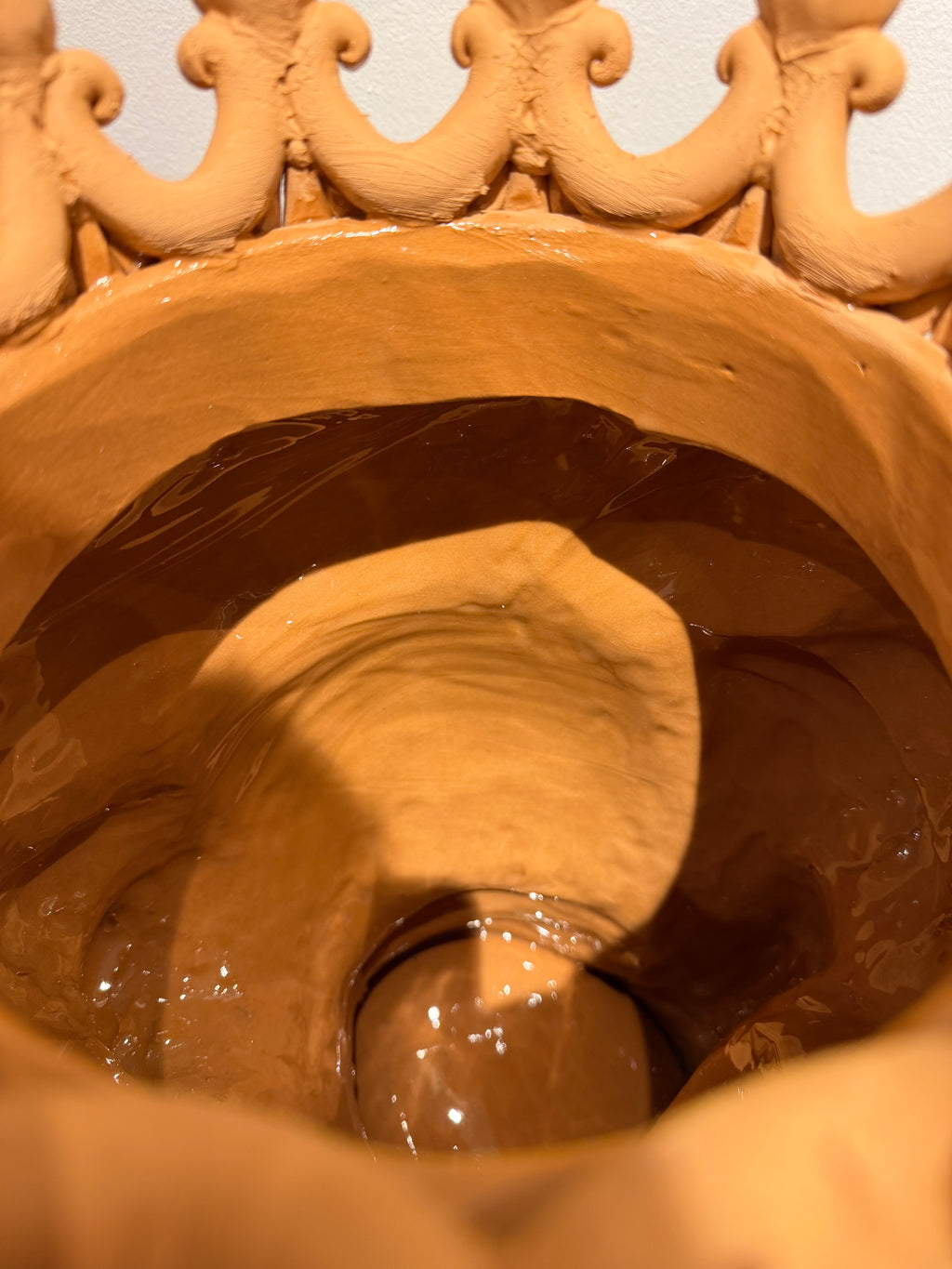Vase Sicilien tête de Maure Uomo - terracotta