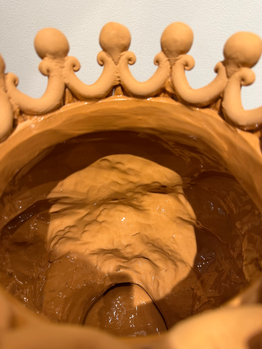 Vase Sicilien tête de Maure Donna - terracotta