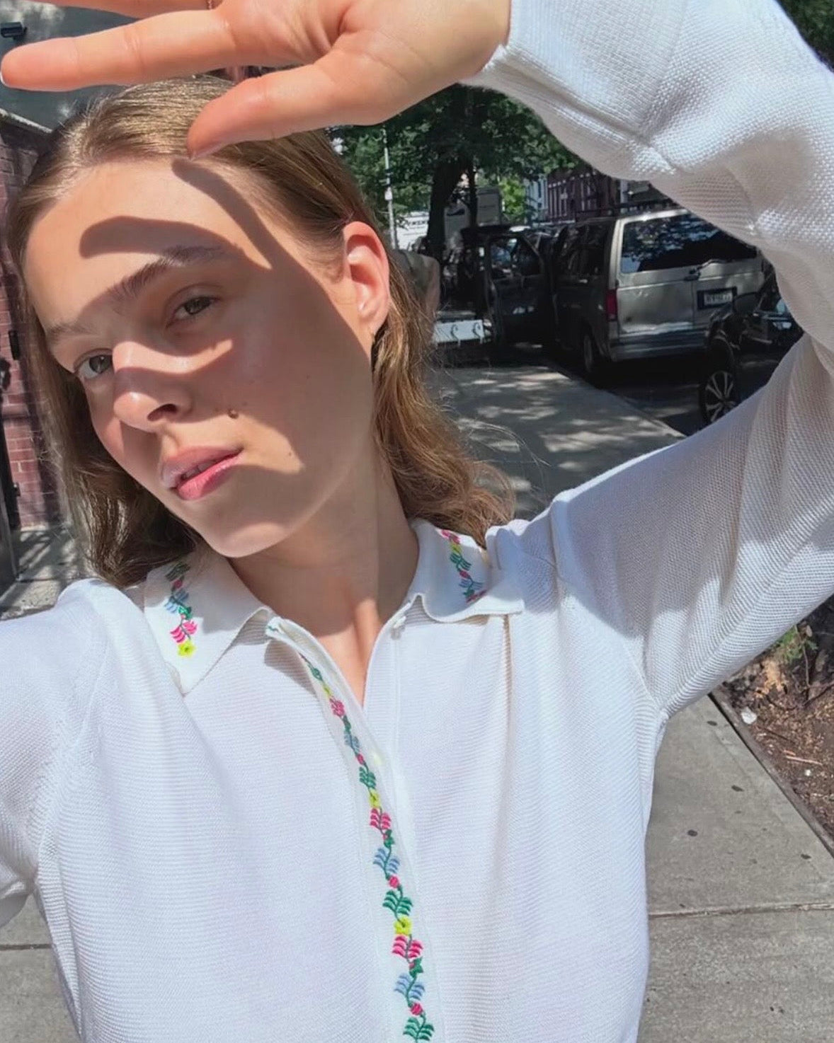 Molli Polo manches longues Fleur