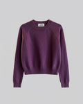 Alexandra Golovanoff –  Sweater Mini Mila cachemere purple