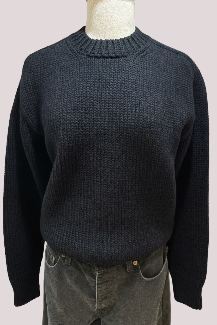 Pull maille dense