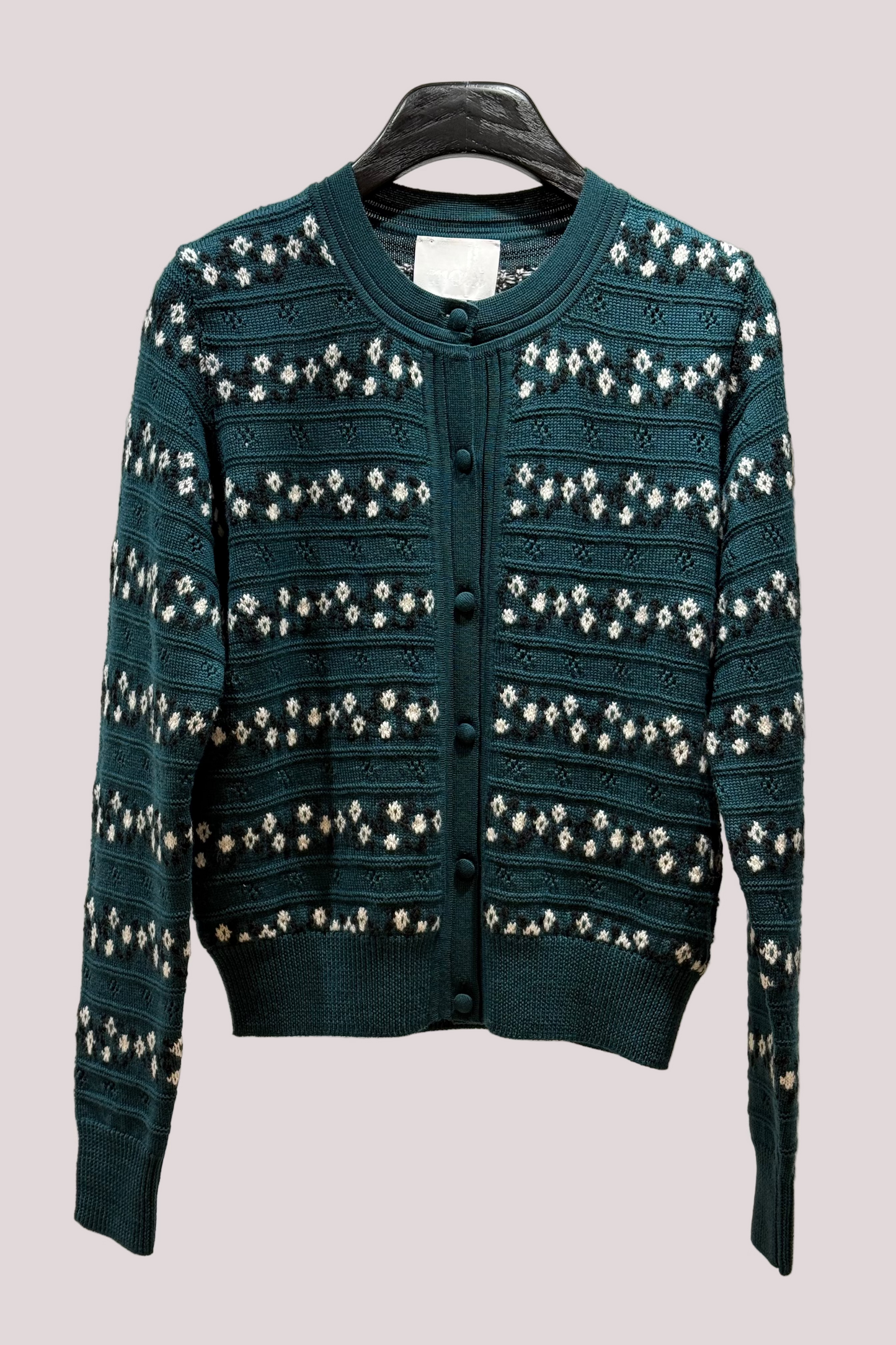 Cardigan dessert vert anglais Molli