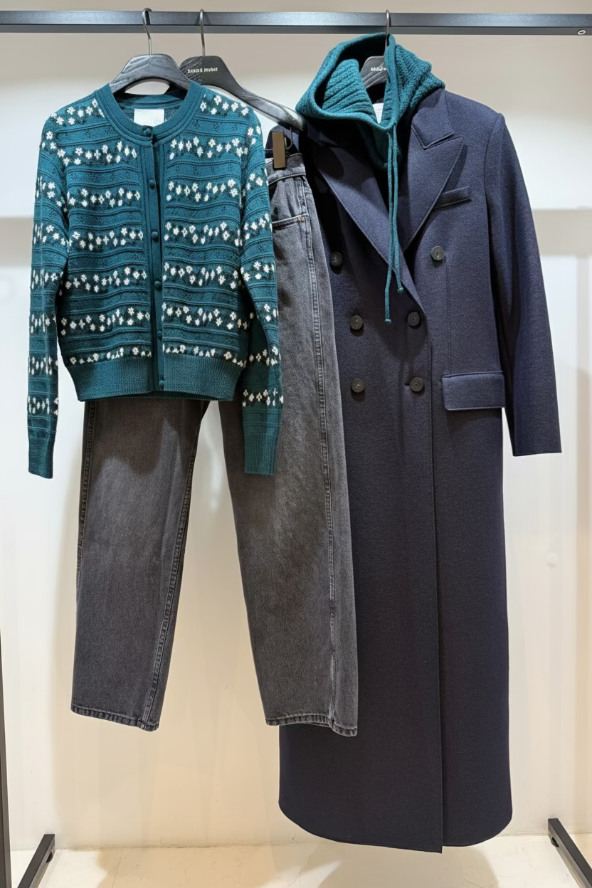 Cardigan dessert vert anglais Molli