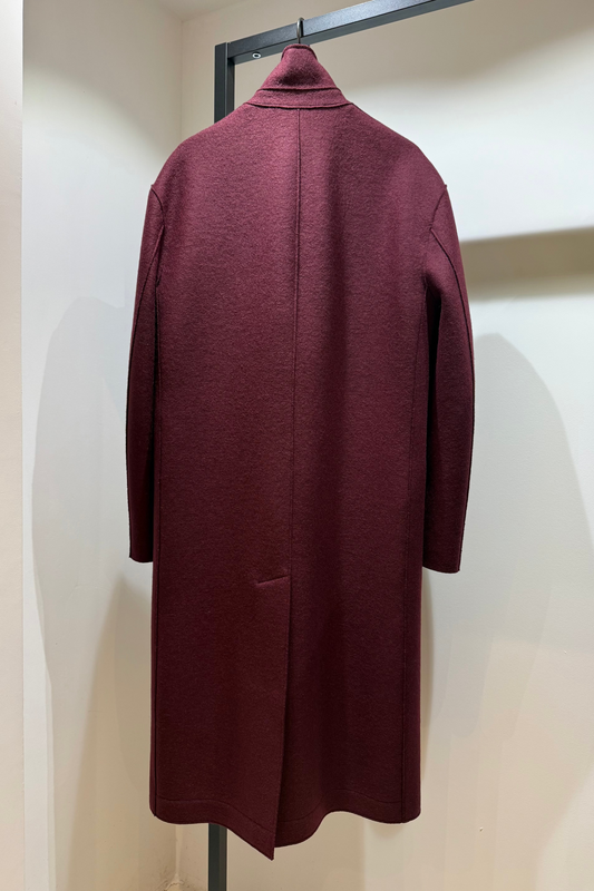 Manteau Chester Cinabre