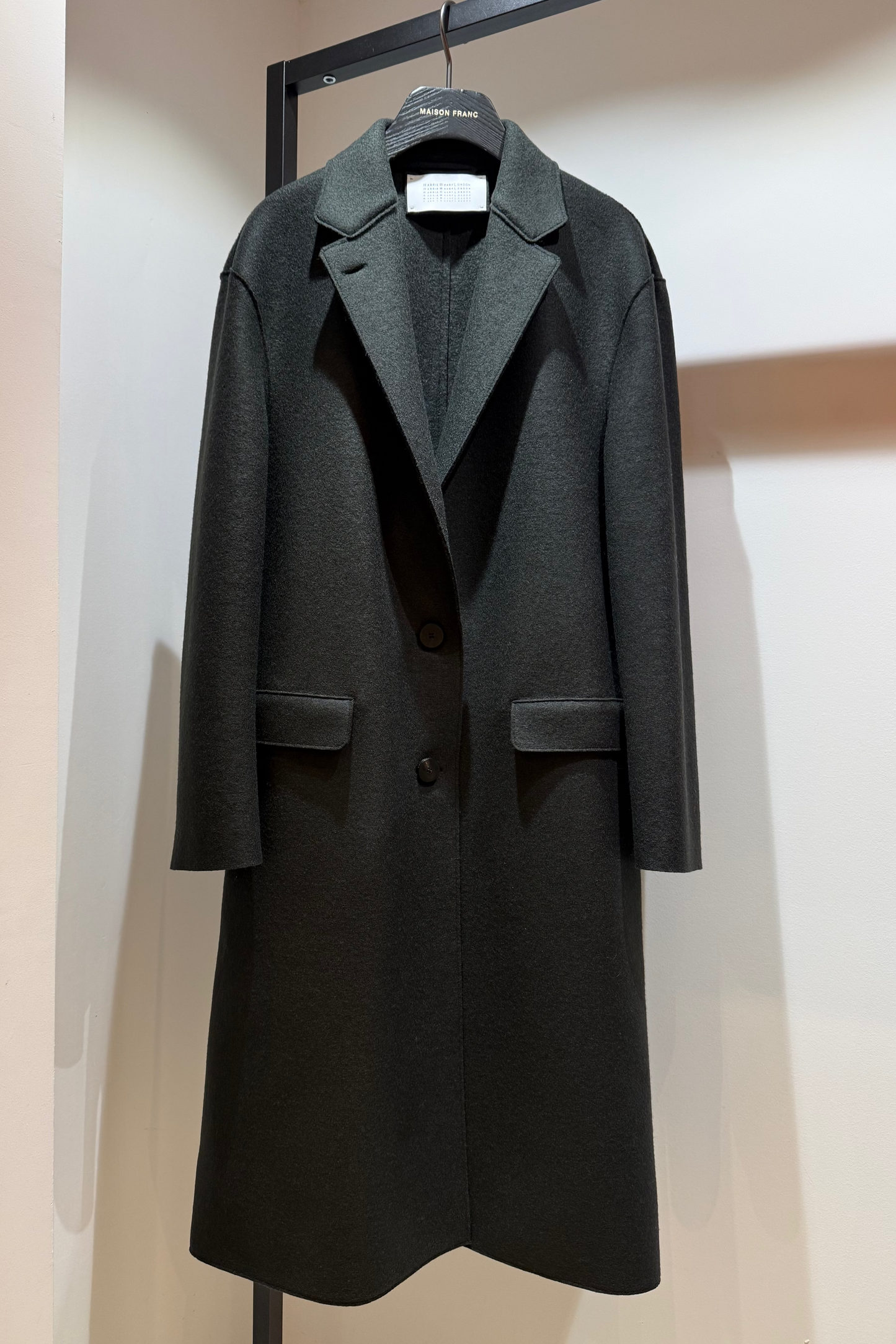 Manteau Chester Dark Khaki