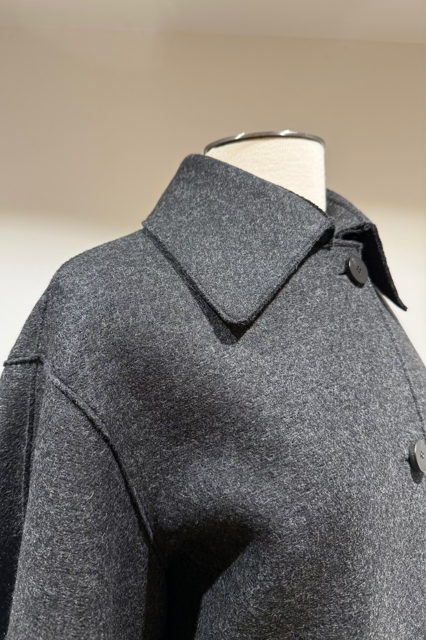 Veste manches ' Puff ' Anthracite