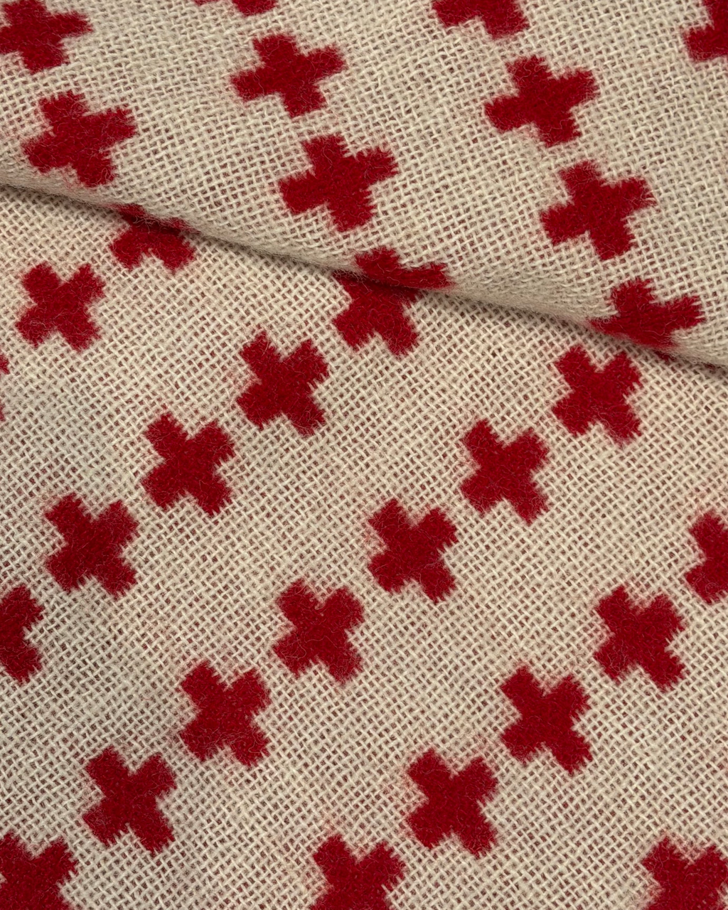 Tweedmill - Plaid Cross Red