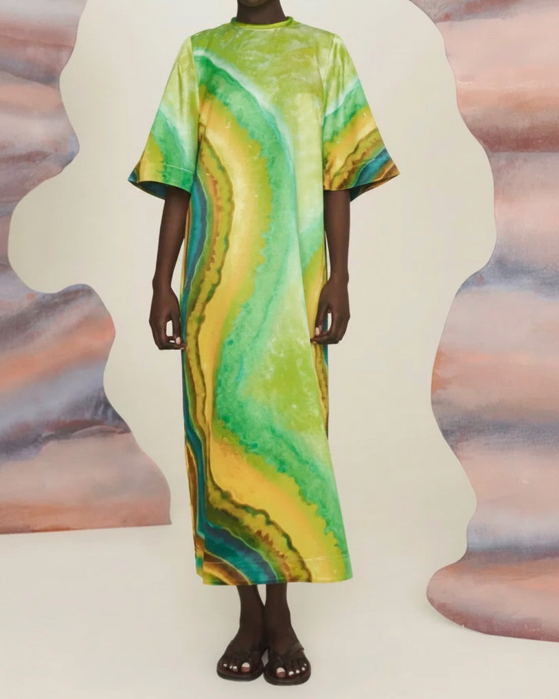 IRIS midi dress alemais