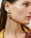 Jem Heart Drop Earrings Alémais