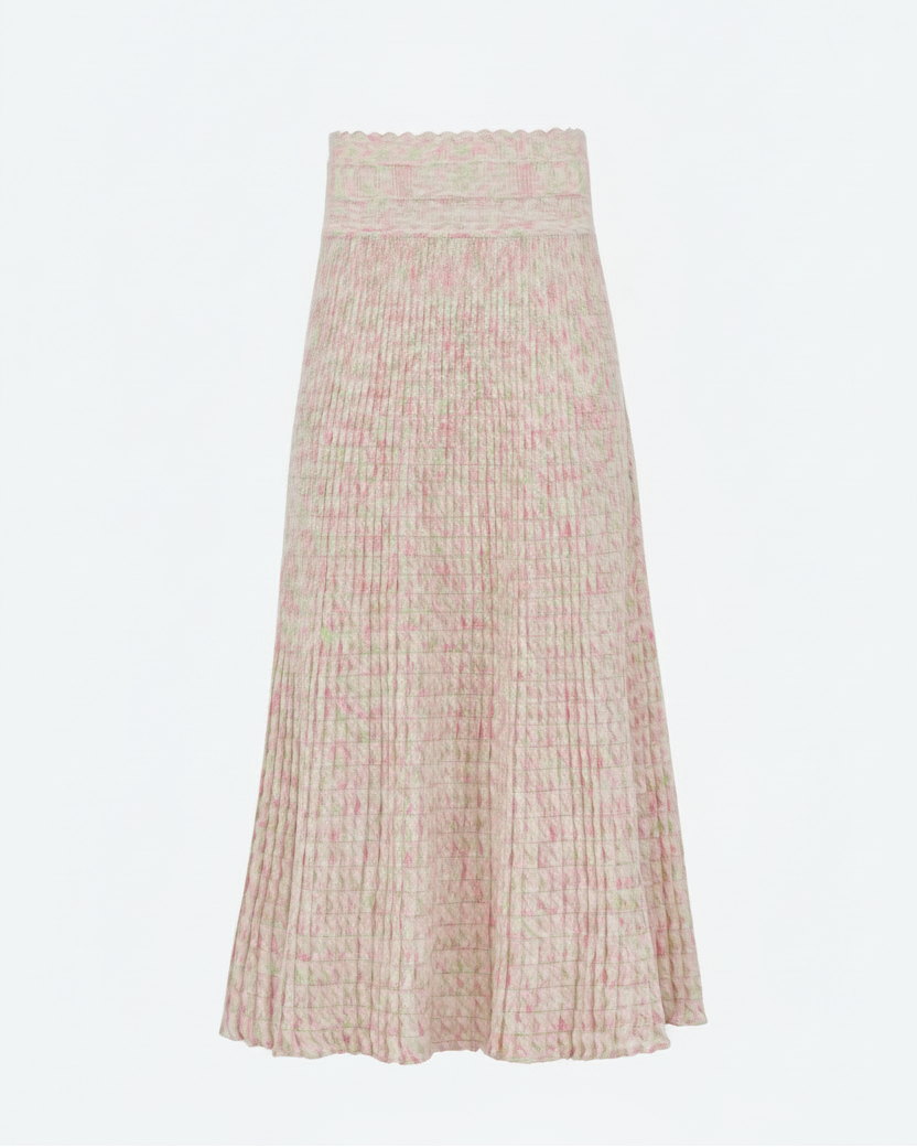 Jupe Molli paris midi multi rose cocktail