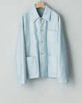 Auralee – veste matelassée en soie légère