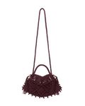 Macrame crescent bag Alemais