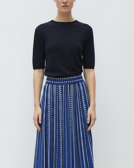 Molli Top fin Ori Nuit