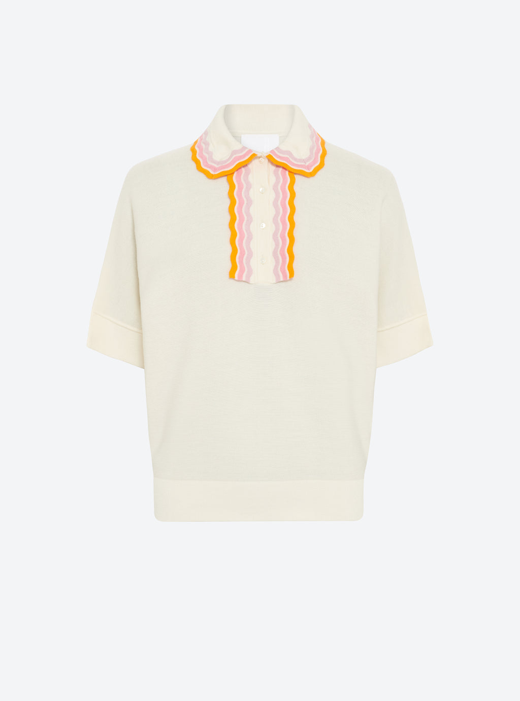 Polo maille fine oversize Molli