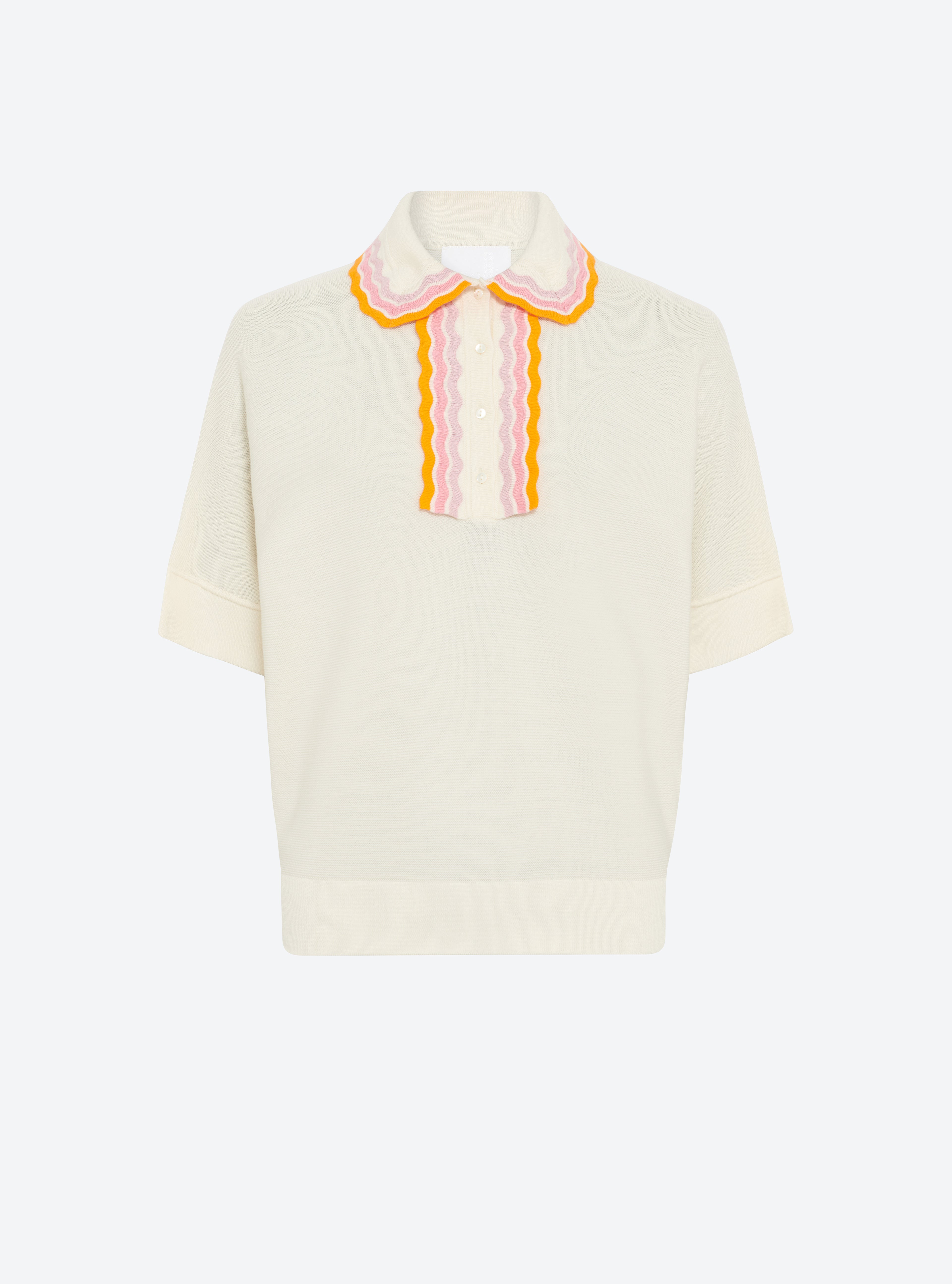 Polo maille fine oversize Molli