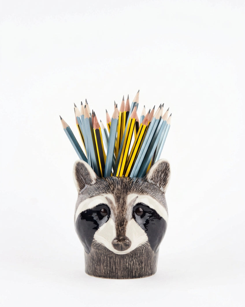 Quail - Pot à crayons Raton laveur