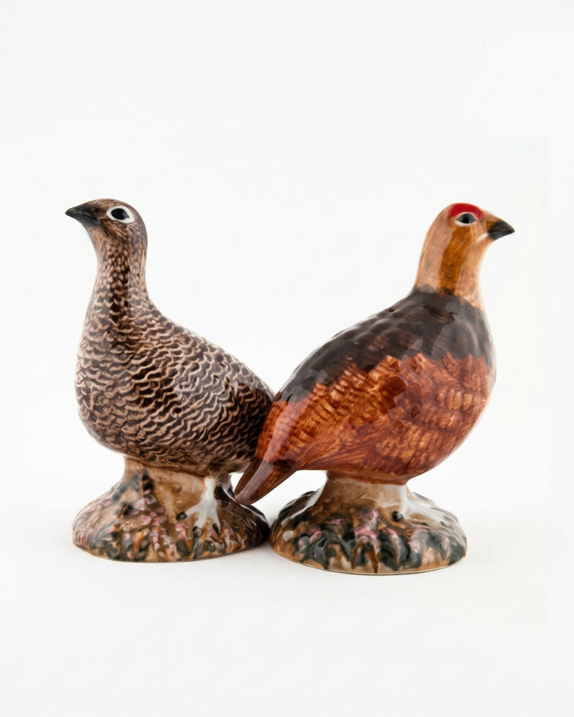 Quail - Salière poivrière Coq de bruyère