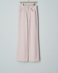 SILK NEP DENIM 5P WIDE PANTS Auralee