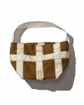 VINTAGE BROWN BRAKE PARACHUTE SMALL SHOULDER BAG
