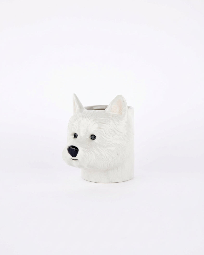 Quail - Pot à crayons Westie
