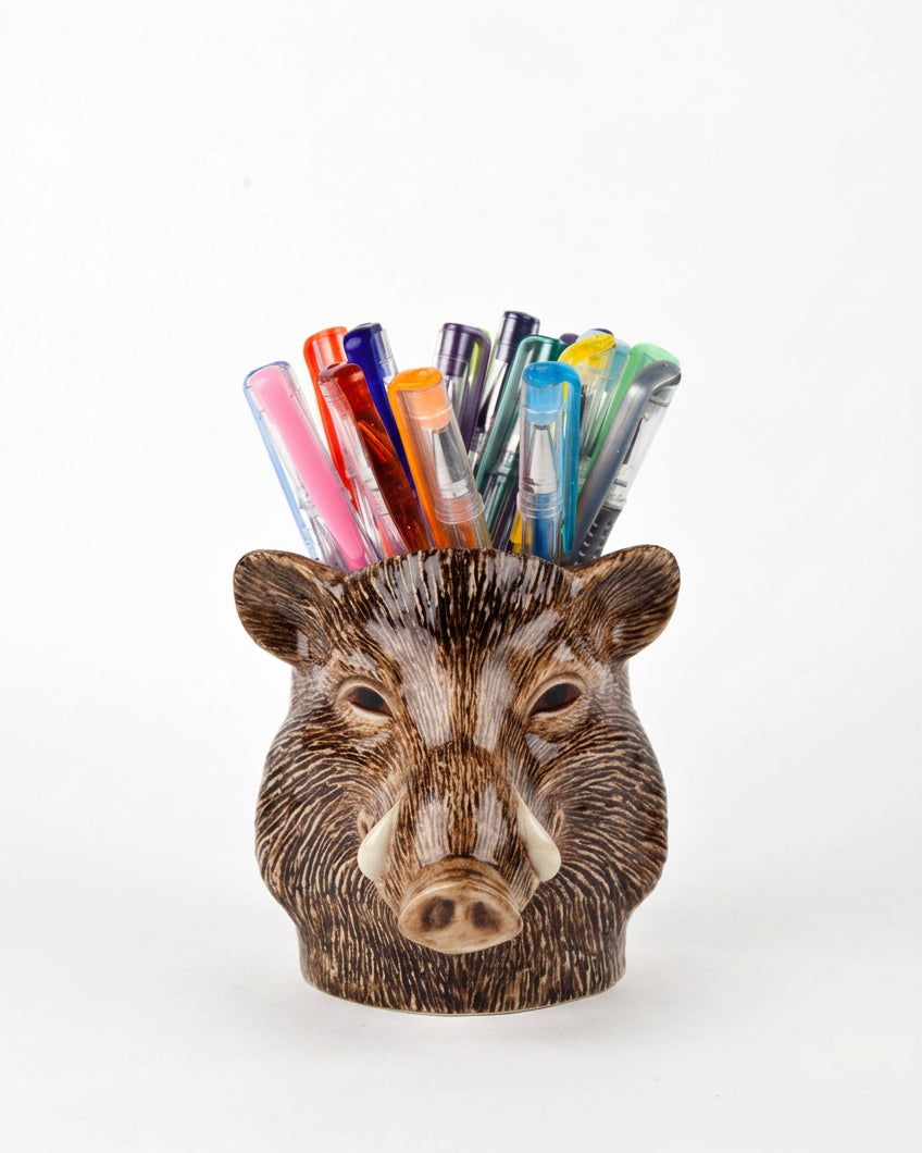 Quail - Pot à crayons Sanglier