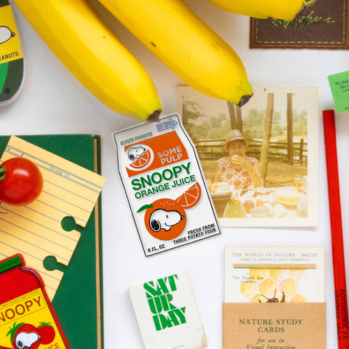 Aimant Snoopy Orange
