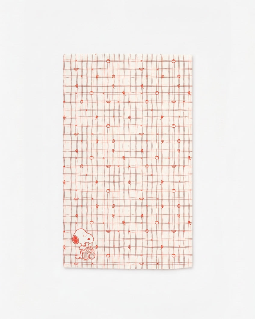 Torchon de cuisine Peanuts® - Panier de cerises Snoopy