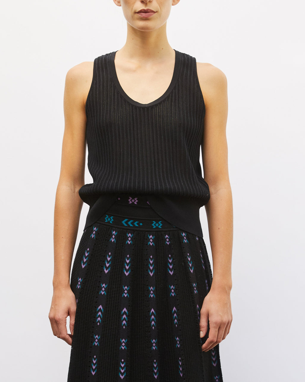 débardeur été noir molli lyon France