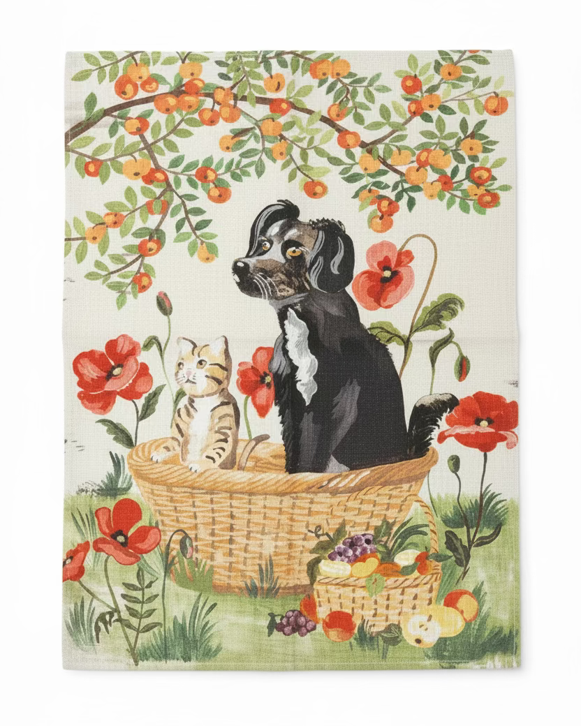 dog and cat by Nathalie lete