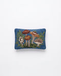 Coussin en laine Champignons
