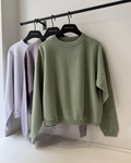 Hina reversed fleece sweatshirt Green Bay Sunray