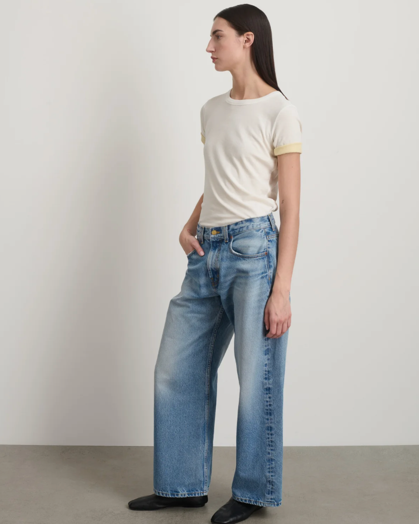 jeans floppy charley wash made in LA b-sides