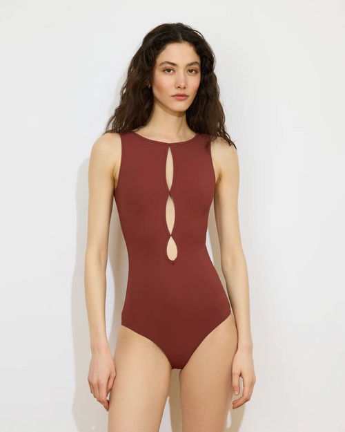 maillot de bain brique 20 Alexandra golovanoff