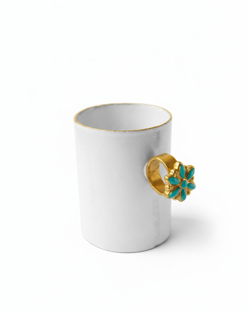 Tasse bague Fleur Astier de Villatte