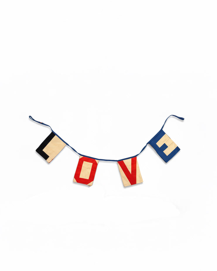 nautical love flag