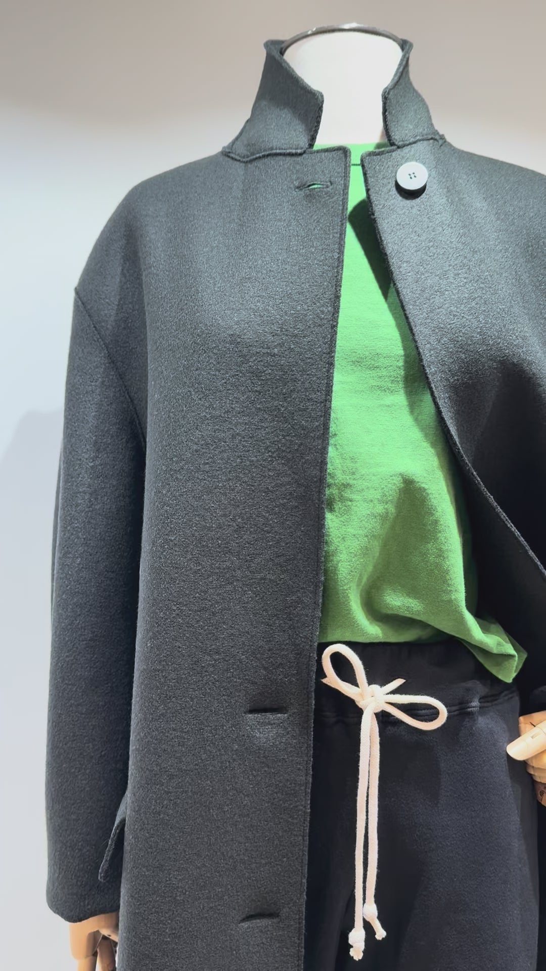 Manteau Chester Dark Khaki