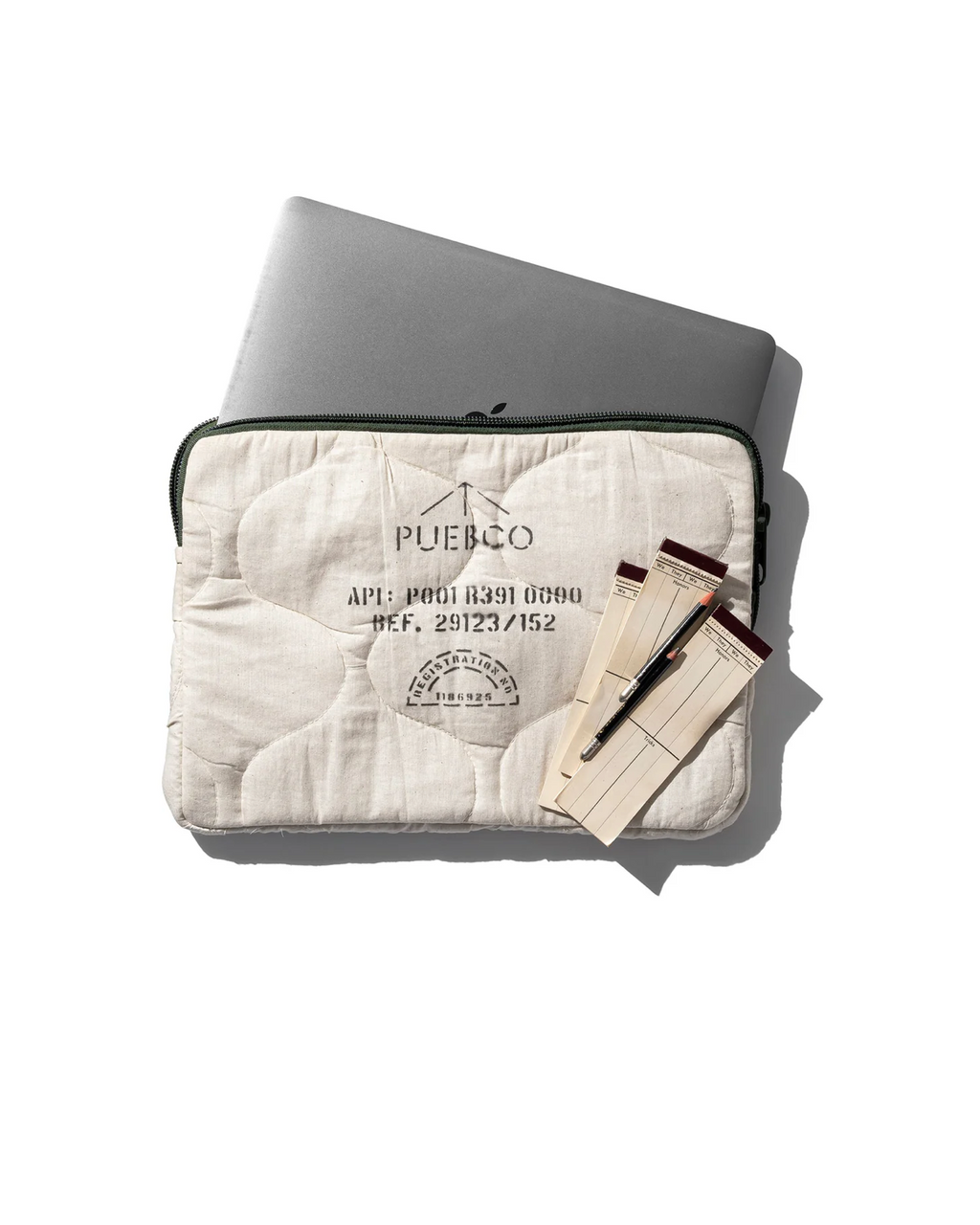 quilted laptop pouch puebco
