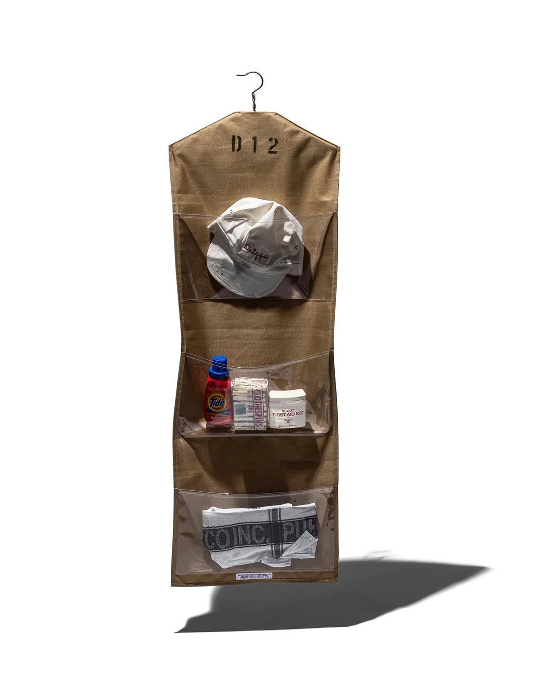 rubberized hanging organizer puebco