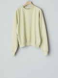 sweat Auralee ivory beige made in Japan