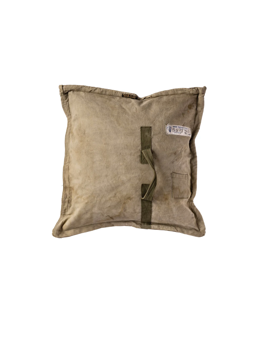 vintage material cushion cover puebco